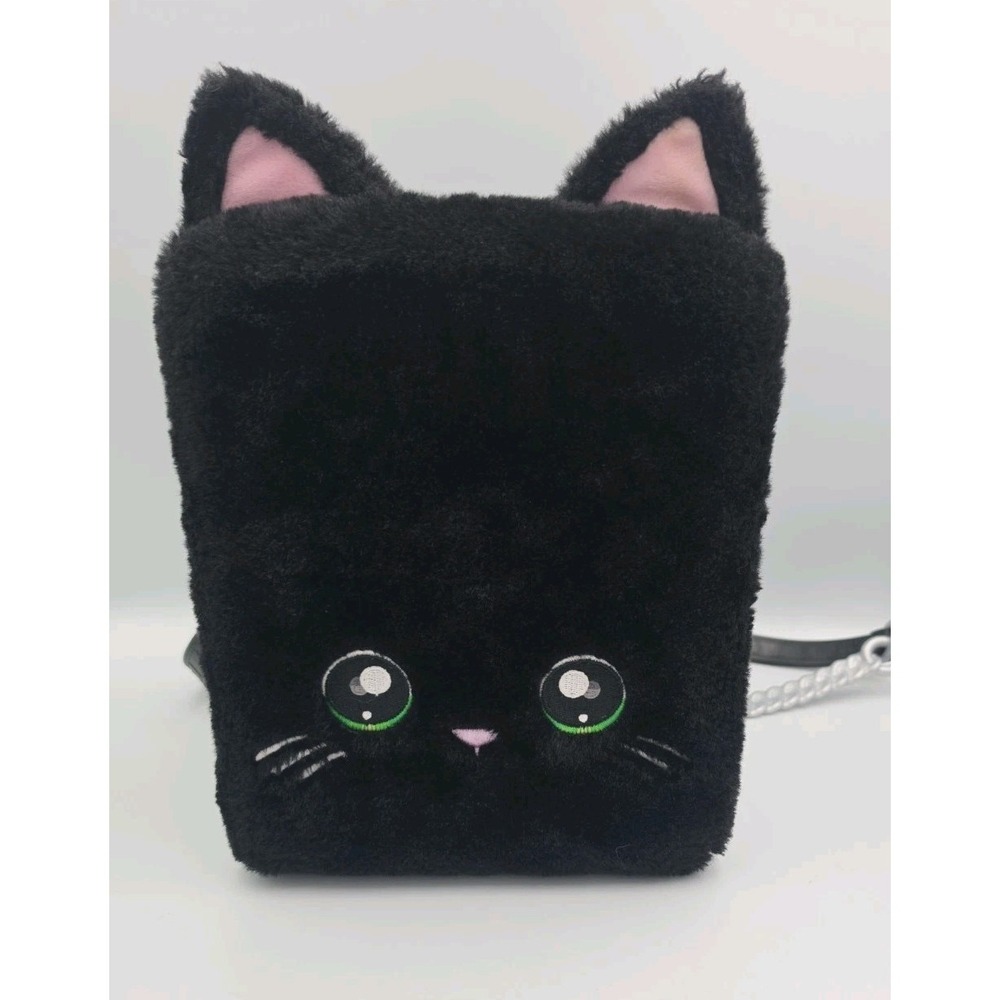 Na Na Na Surprise TUESDAY MEOW Backpack Bedroom Playset Black Fur Cat